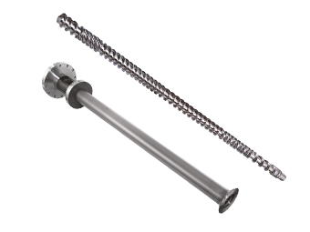 Single Screw and Barrel for Blown Film Extruders